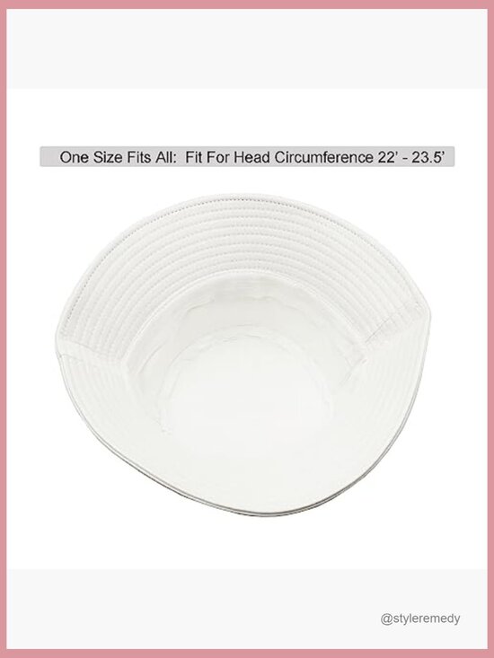 12 Pack Bucket Hats for Women Summer Cotton Beach Sun Hat main image 7